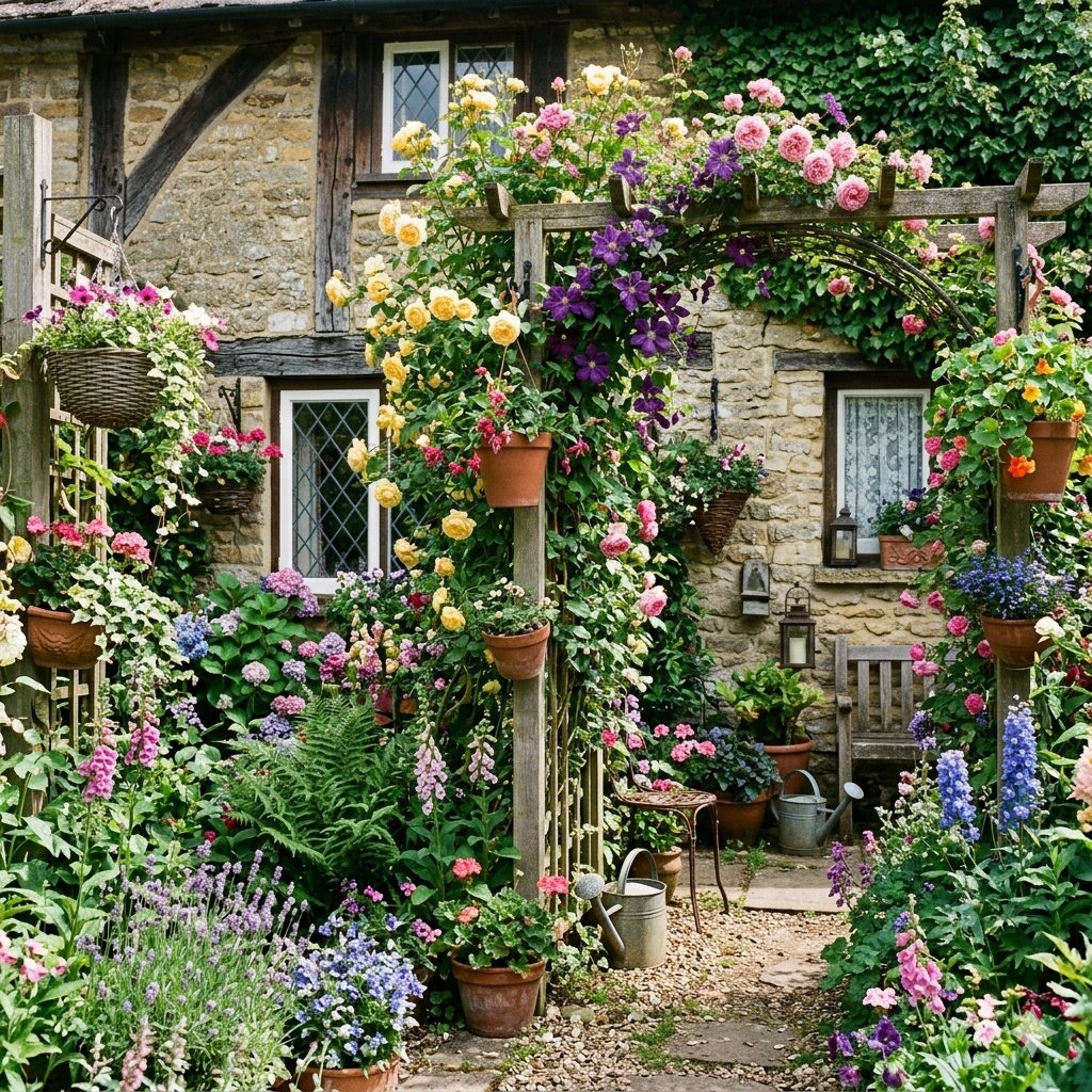 10 Cottage Garden Ideas for Small Spaces That Look Straight Out of a Storybook