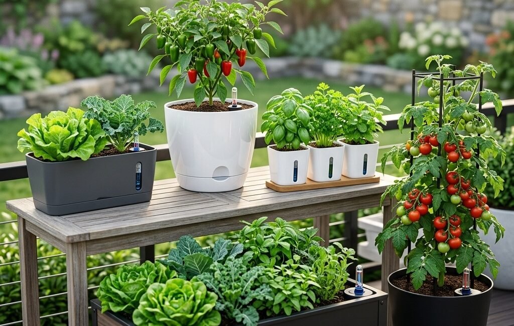 Best Self-Watering Planters for Vegetables and Herbs Best self watering planter Best self watering garden containers Best self watering pots for herbs Best self watering planter for vegetables Self watering containers for vegetables Self watering herb planter Self watering planters for tomatoes Vegetable planter with water reservoir Large self watering planter for vegetables Indoor self watering planters Outdoor self watering planters Self watering planter for balcony garden How do self watering planters work Best vegetables and herbs for self watering planters