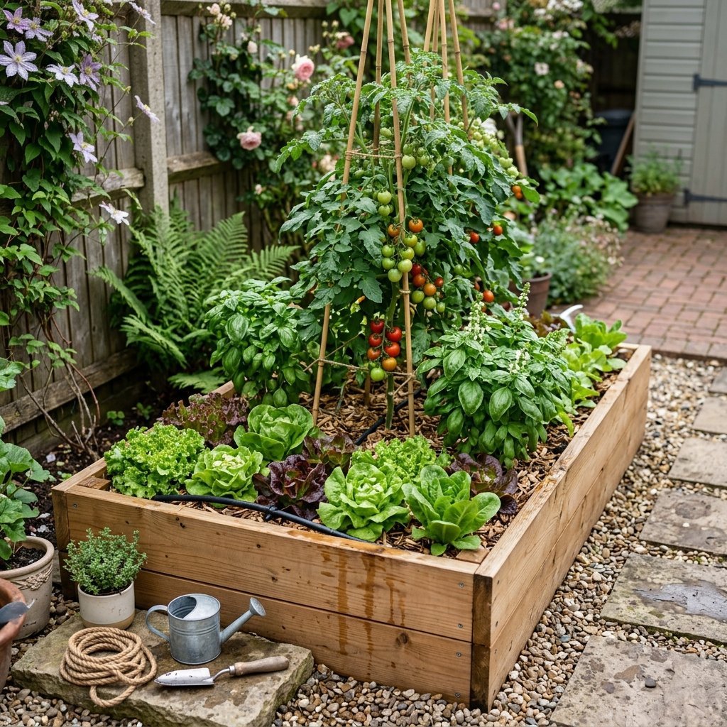 15 Tiny Backyard Vegetable Garden Ideas for Growing More in Less Space