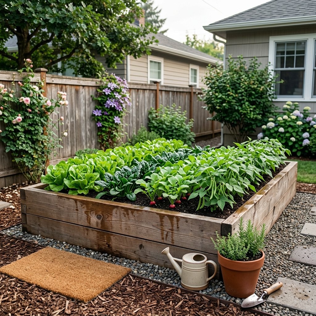 15 Tiny Backyard Vegetable Garden Ideas for Growing More in Less Space
