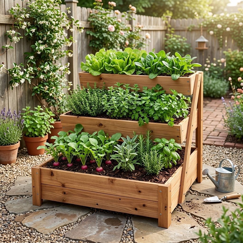 15 Tiny Backyard Vegetable Garden Ideas for Growing More in Less Space